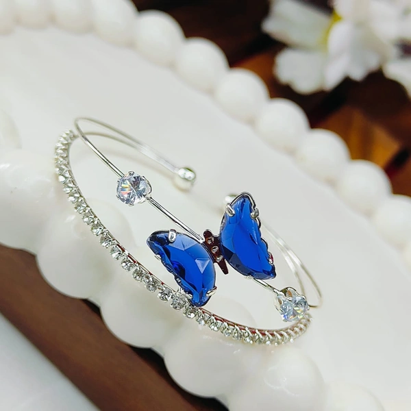 Sisterhood Butterfly bracelet 3 - Navy Blue