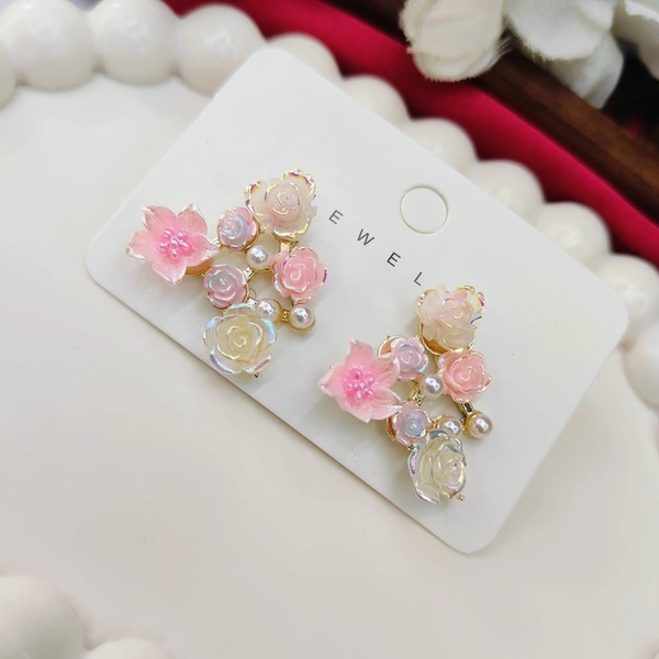 Sisterhood Floral Imported Earring 16