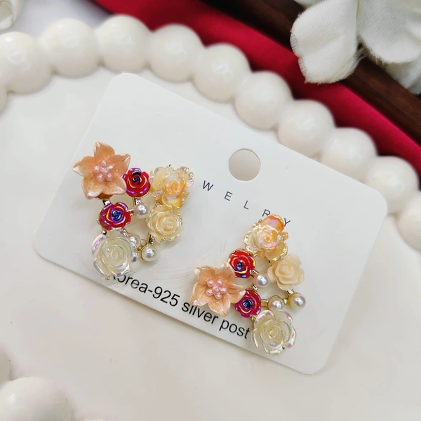 Sisterhood Floral Imported Earring 10