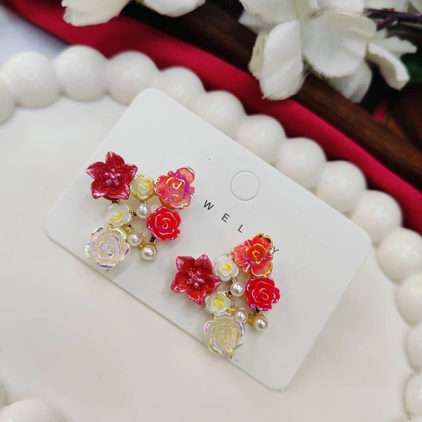 Sisterhood Floral Imported Earring 9