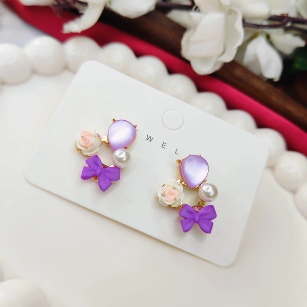 Sisterhood Floral Imported Earring 1