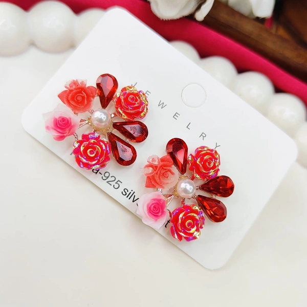 Sisterhood Floral Imported Earring 3