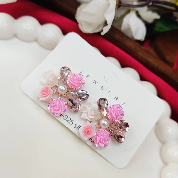Sisterhood Floral Imported Earring 13