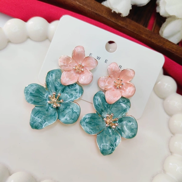 Sisterhood Flower Imported Earring 7