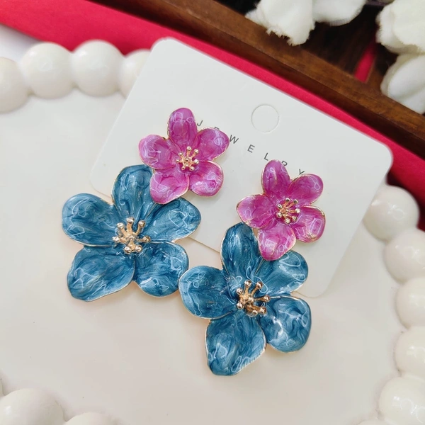 Sisterhood Flower Imported Earring 2