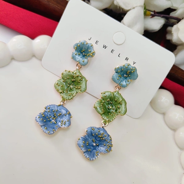 Sisterhood Flower Imported Earring 6