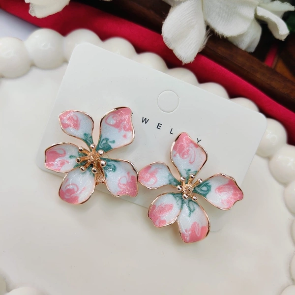 Sisterhood Flower Imported Earring 2