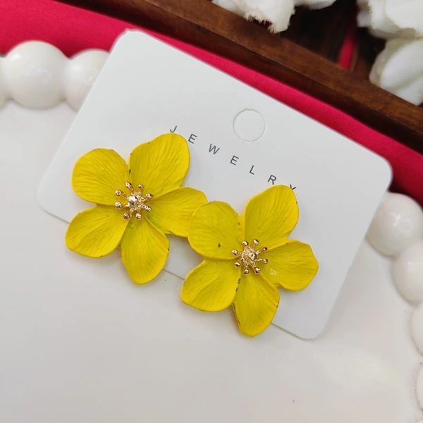 Sisterhood Flower Imported Earring 4