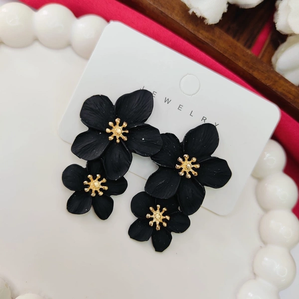 Sisterhood Flower Imported Earring 2