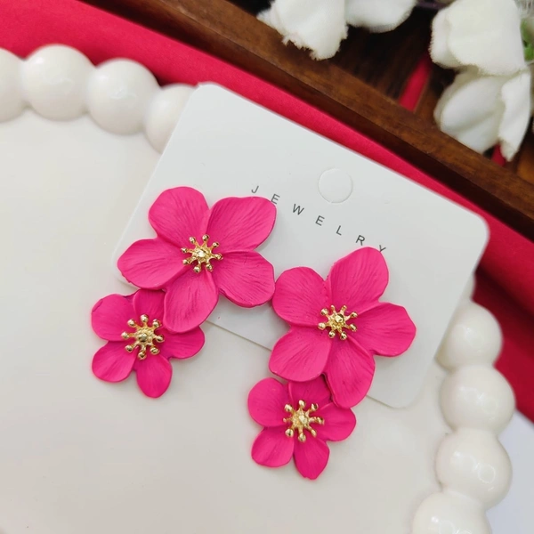 Sisterhood Flower Imported Earring 1