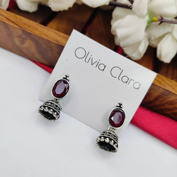Sisterhood Silver Jhumka 8