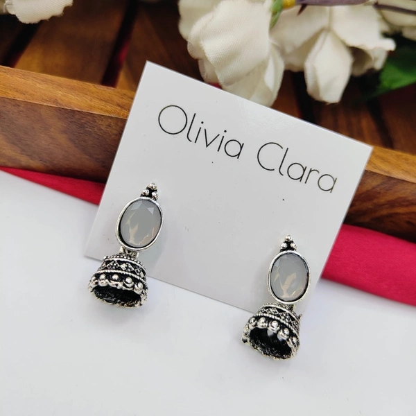 Sisterhood Silver Jhumka 4