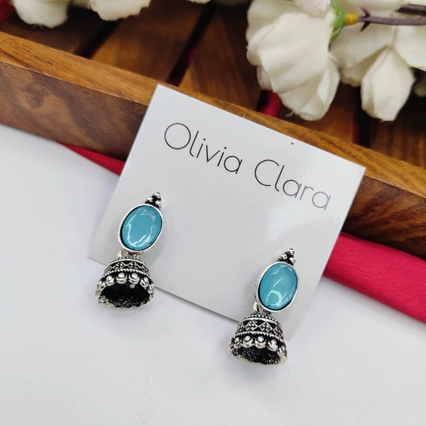 Sisterhood Silver Jhumka 10