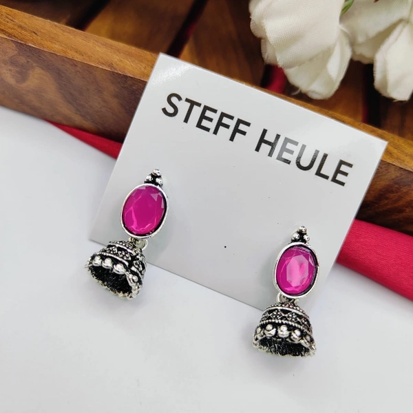 Sisterhood Silver Jhumka 7