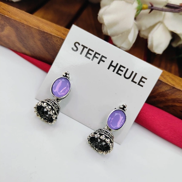 Sisterhood Silver Jhumka 5