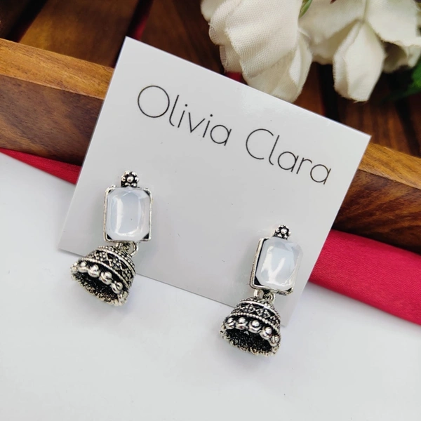 Sisterhood Silver Jhumka 3