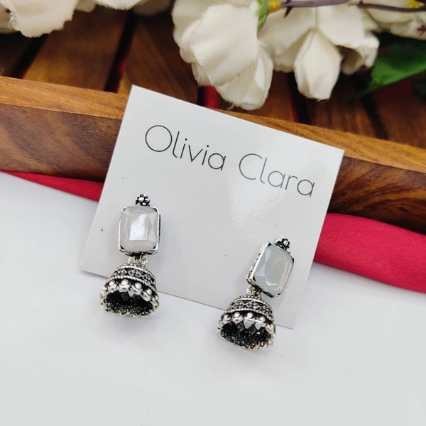 Sisterhood Silver Jhumka 7