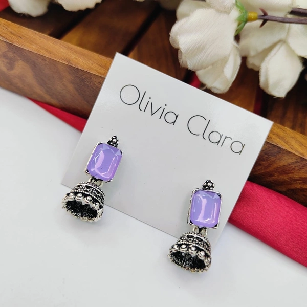 Sisterhood Silver Jhumka 1