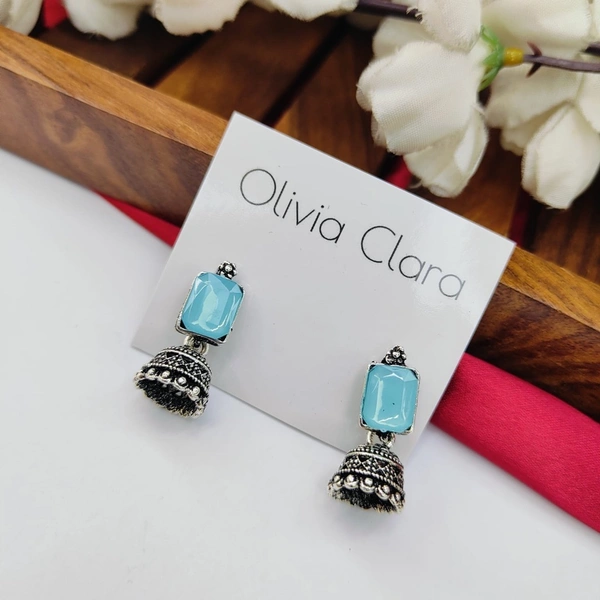 Sisterhood Silver Jhumka 6