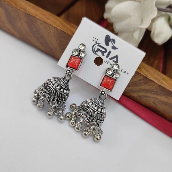 Sisterhood Silver Jhumka 4
