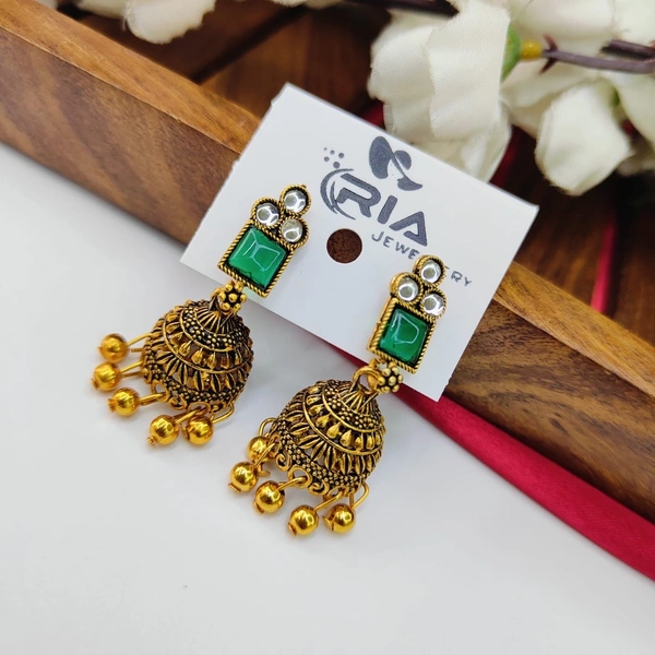 Sisterhood Golden  Jhumka 4
