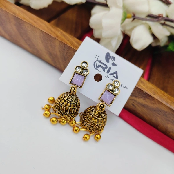 Sisterhood Golden  Jhumka 7