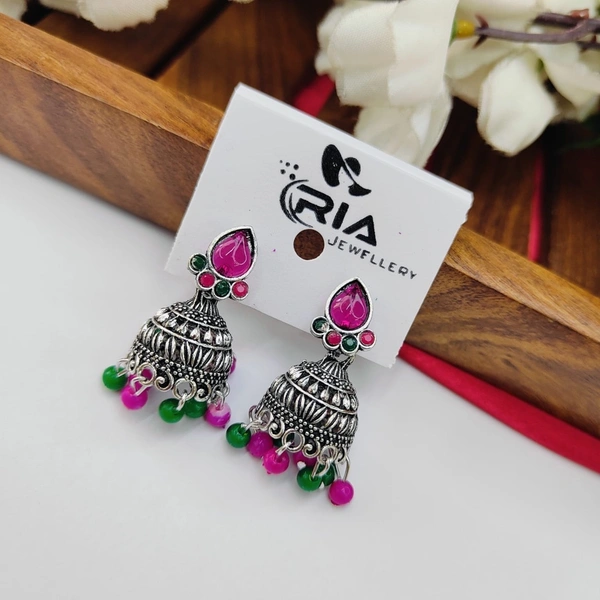 Sisterhood Silver  Jhumka 1