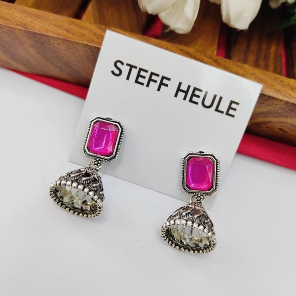 Sisterhood Silver   Jhumka 4