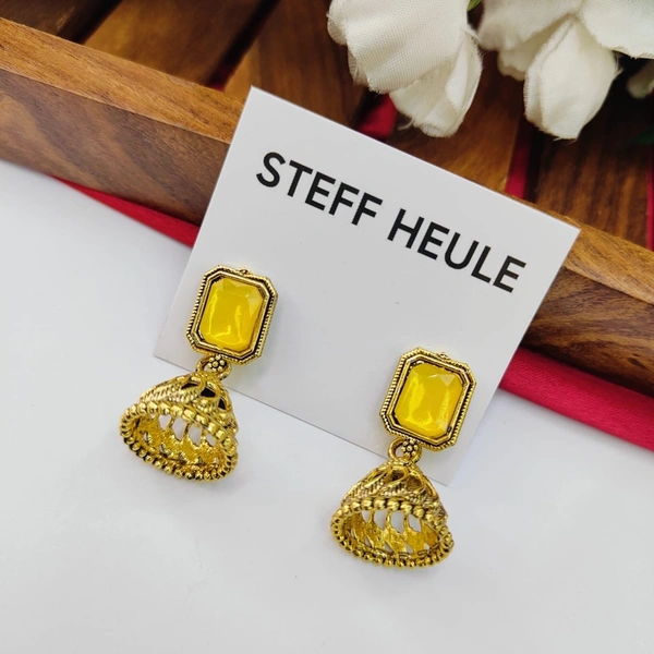 Sisterhood golden  Jhumka 6
