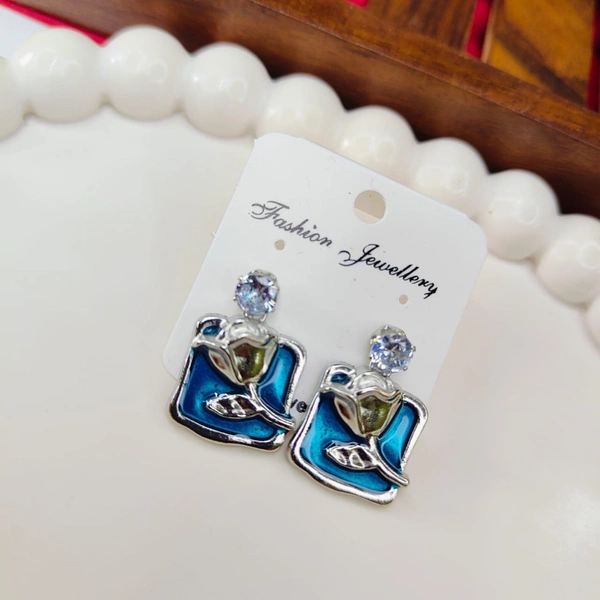 Sisterhood Western Earring 19 - Steel Blue