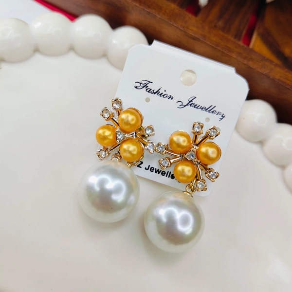 Sisterhood Western Earring 19 - Web Orange