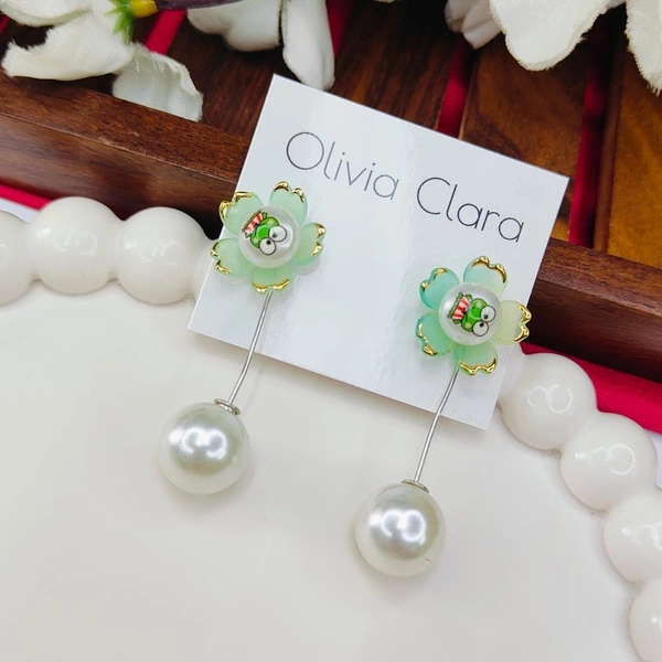 Sisterhood Western Earring 19 - Snowy Mint