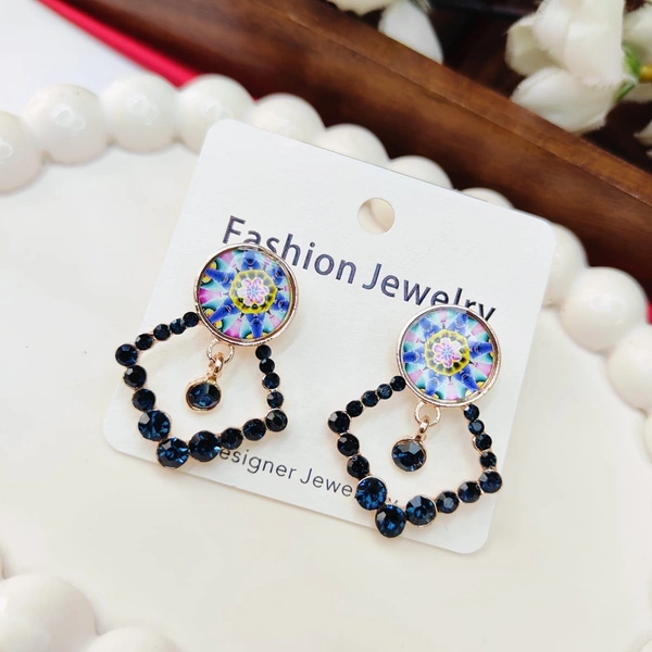 Sisterhood Earring 7 - Navy Blue