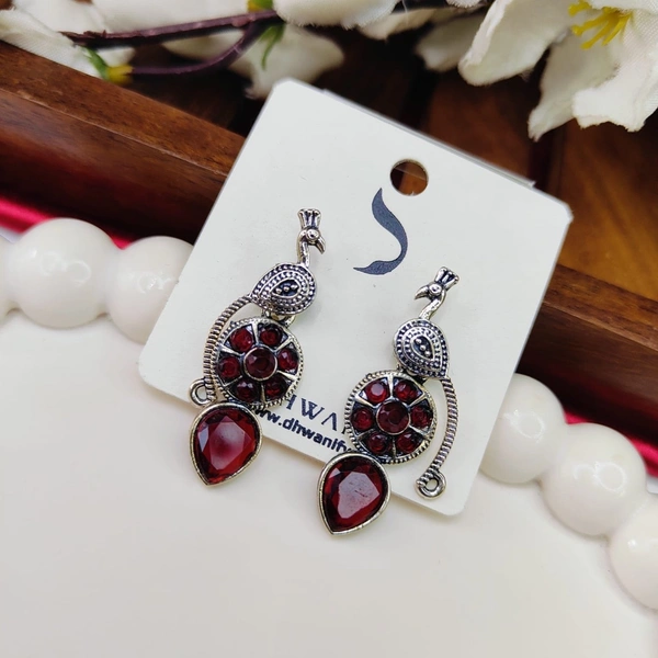 Sisterhood German Silver Earring 12