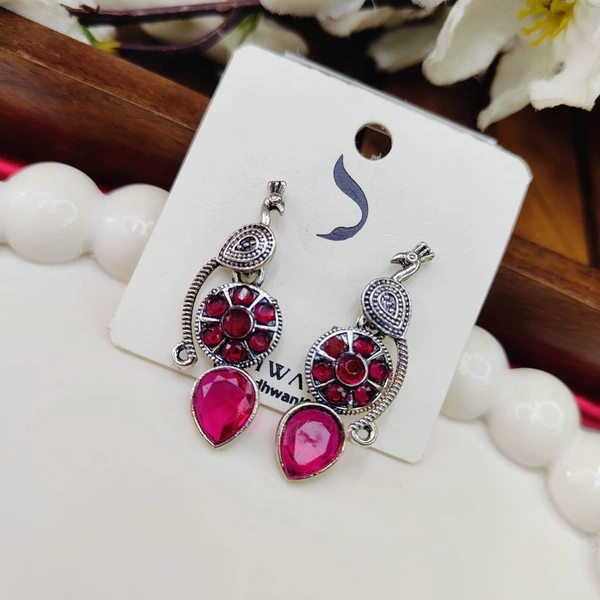 Sisterhood German Silver Earring 8