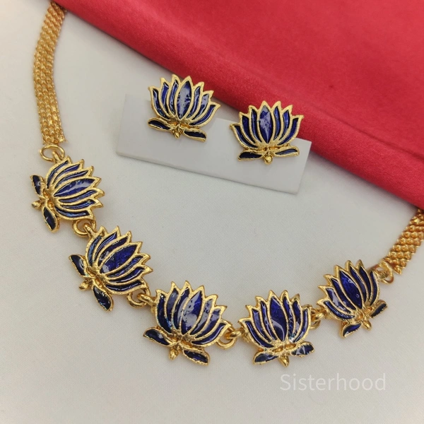 Sisterhood Lotus Neckale set  2