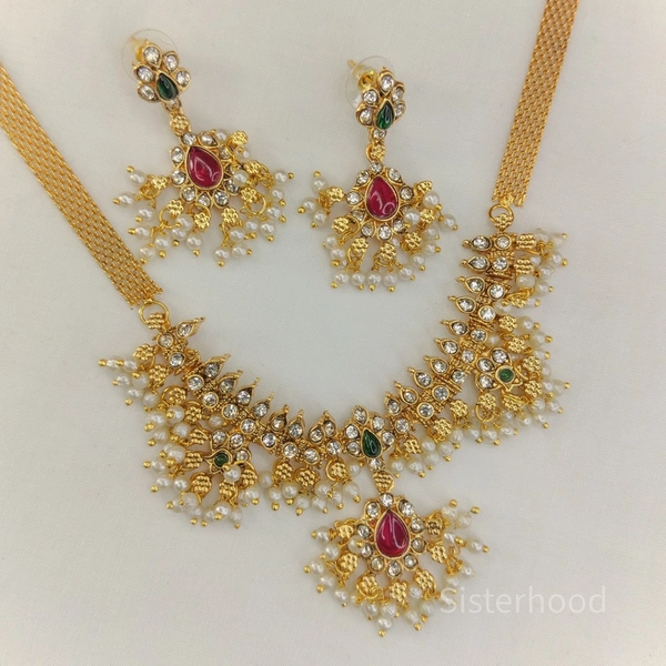 Sisterhood Traditional gold plated Neckale