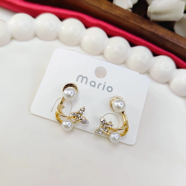 Butterfly Gold Plated Earring 