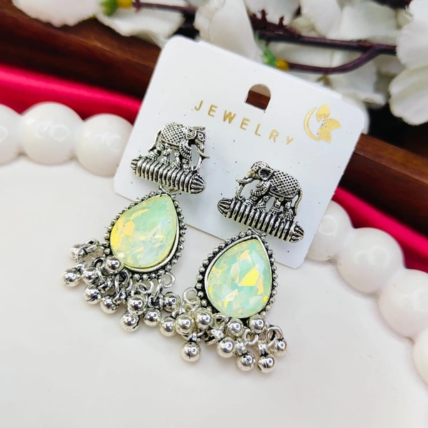 Sisterhood German Silver Earring 19