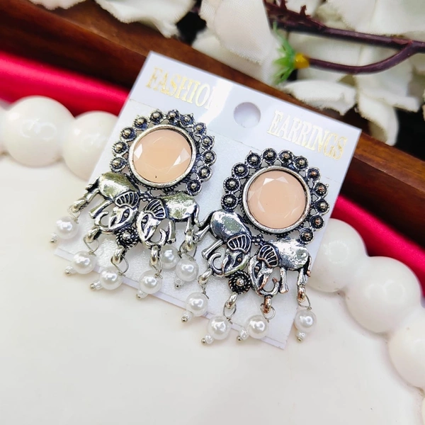 Sisterhood German Silver Earring 12
