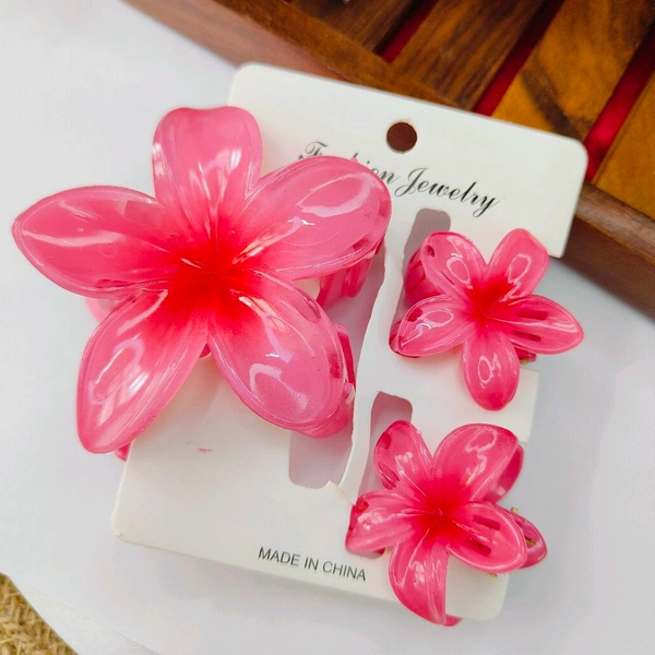 Sisterhood Flower Claw Clip combo  1