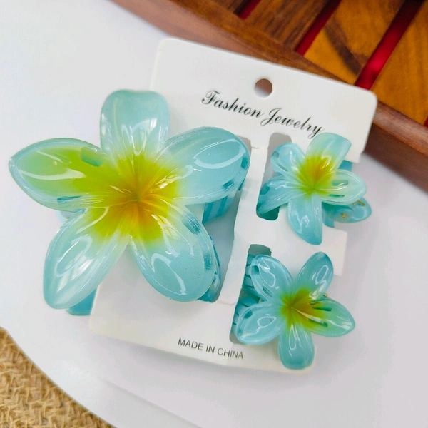 Sisterhood Flower Claw Clip combo  3