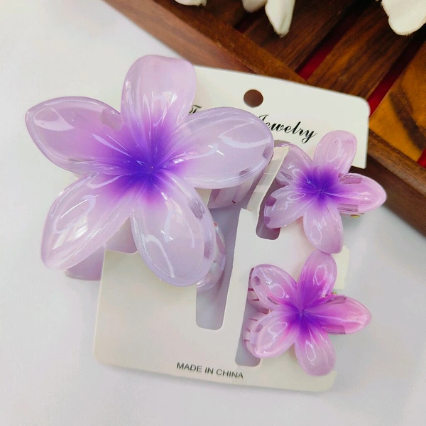 Sisterhood Flower Claw Clip combo  2