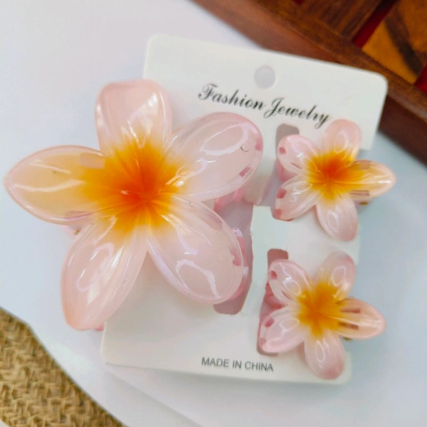 Sisterhood Flower Claw Clip combo  4