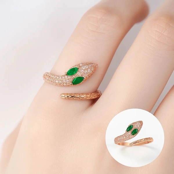 Anti Tarnish Imported Rose gold Ring 15