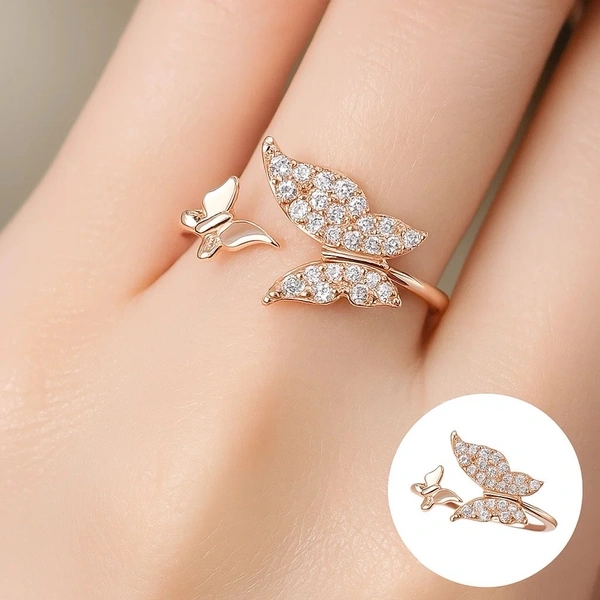 Anti Tarnish Imported Rose gold Ring 3