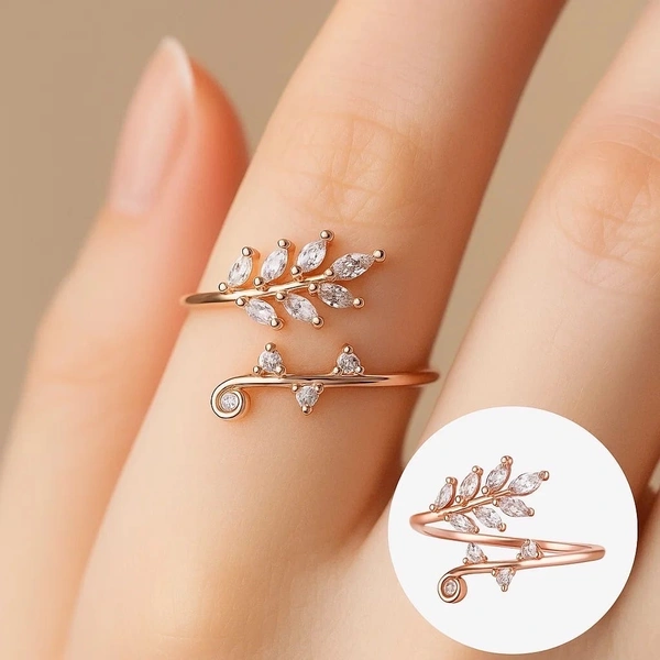 Anti Tarnish Imported Rose gold Ring 13