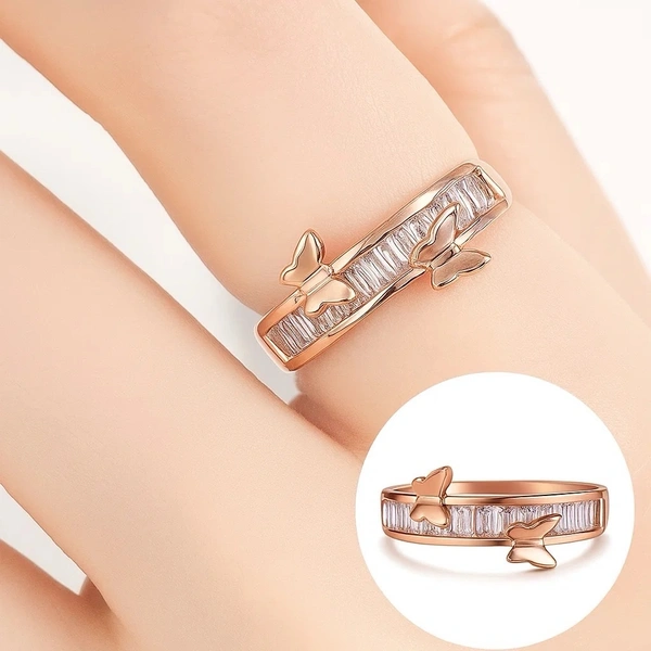 Anti Tarnish Imported Rose gold Ring 2