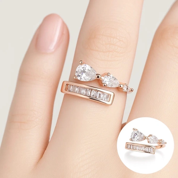 Anti Tarnish Imported Rose gold Ring 11