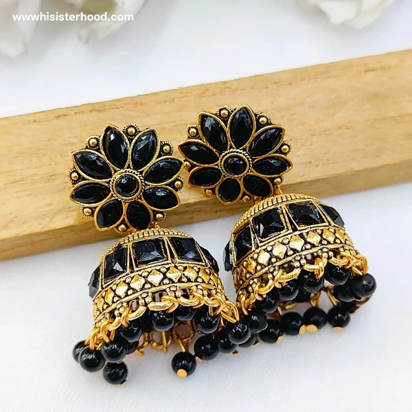 Stone Jhumka 13